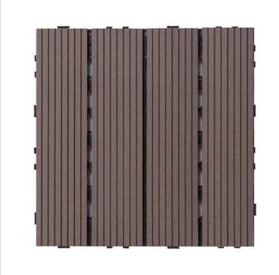 120 X 120MM टेरेस एंटी Uv WPC DIY अलंकार मोचा Wpc लकड़ी प्लास्टिक समग्र अलंकार