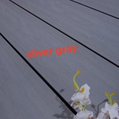 138 X 26mm एक्सट्रूडेड प्लास्टिक आर्टिफिशियल टिम्बर डेकिंग WPC कम्पोजिट